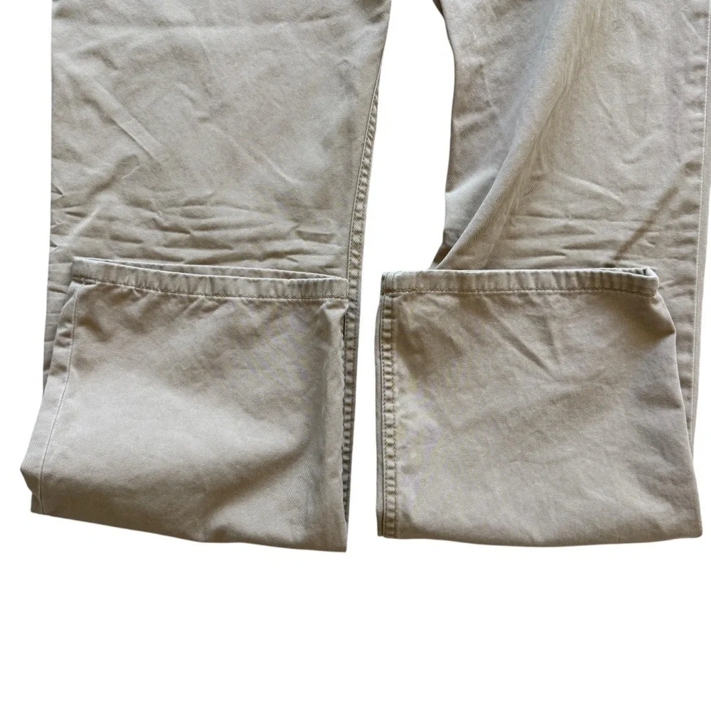 VTG! Y2K Polo Ralph Lauren Men's Chino Pants Beige 38x34 Classic Fit Casual